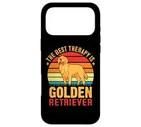 Carcasa para iPhone 17 Pro MAX The Best Therapy Is Golden Retriever