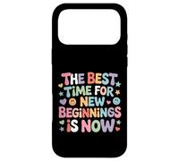 Carcasa para iPhone 17 Pro MAX The Best Time For New Beginnings Is Now Comenzar -