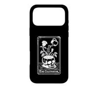 Carcasa para iPhone 17 Pro MAX The Cultivator Macabro Tarot Card Skull Planter Botánica
