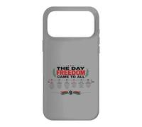 Carcasa para iPhone 17 Pro MAX The Day Freedom Came To All Juneteenth History