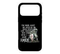 Carcasa para iPhone 17 Pro MAX The Devil Saw Me with My Head Down Thought He'd Won Knights