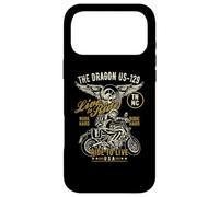 Carcasa para iPhone 17 Pro MAX The Dragon US-129 TN NC USA - Motocicleta con diseño Desgastado