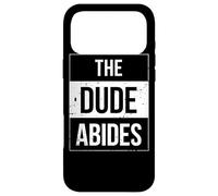 Carcasa para iPhone 17 Pro MAX The Dude Abides Vintage Design para Film Loving Bowler