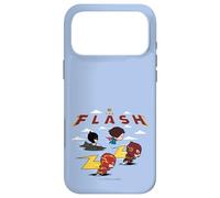 Carcasa para iPhone 17 Pro MAX The Flash Movie Batman Supergirl Chibi in The Sky