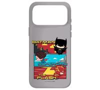 Carcasa para iPhone 17 Pro MAX The Flash Movie Batman Supergirl Chibi Trio