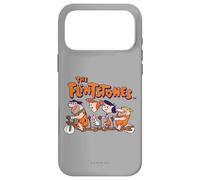 Carcasa para iPhone 17 Pro MAX The Flintstones Fred Wilma Betty Barney on Bike