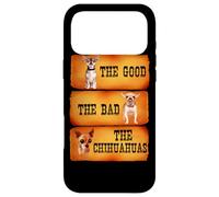 Carcasa para iPhone 17 Pro MAX The Good The Bad The Chihuahuas Funny Chihuahua Dog Lover