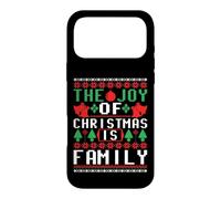 Carcasa para iPhone 17 Pro MAX The Joy of Christmas is Family Ugly Sweater Holiday Art