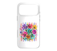 Carcasa para iPhone 17 Pro MAX The Joy of The Lord Is My Strength Escritura Pretty Floral