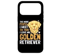 Carcasa para iPhone 17 Pro MAX The More People I Meet The More I Love My Golden Retriever
