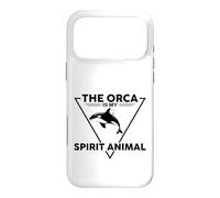 Carcasa para iPhone 17 Pro MAX The Orca Is My Spirit Animal Whale Regalo de cumpleaños para Mujeres y Hombres