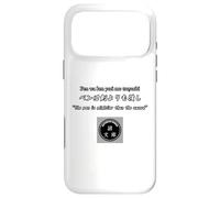 Carcasa para iPhone 17 Pro MAX The Pen is Mightier Than The Sword. El bolígrafo es más Fuerte Que una Espada