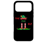 Carcasa para iPhone 17 Pro MAX The Phil Elf - Pijama de Navidad Divertido a Juego para la Familia