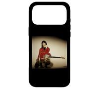 Carcasa para iPhone 17 Pro MAX The Pretenders Chrissie Hynde Guitarra Shoot por Simon Fowler
