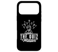 Carcasa para iPhone 17 Pro MAX The Quiz Master | Pub Quiz Game | Noche de Preguntas