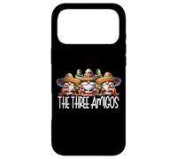 Carcasa para iPhone 17 Pro MAX The Three Amigos with Sombrero Funny Cinco De Mayo Gnomes