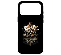 Carcasa para iPhone 17 Pro MAX Theater Actor Actress Masks Applause Is My Favorite Sound