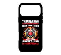 Carcasa para iPhone 17 Pro MAX There Are No Ex- Firefighters Fireman Firefighter