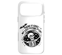 Carcasa para iPhone 17 Pro MAX There It Goes - Arte de Logotipo Circular de Humor Esqueleto