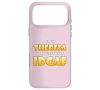 Carcasa para iPhone 17 Pro MAX Theresa Joke Idgaf Meme Cute Halloween Costume For Theresas