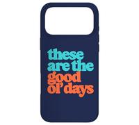 Carcasa para iPhone 17 Pro MAX These Are The Good OL' Days Positive Message Retro