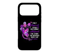 Carcasa para iPhone 17 Pro MAX They Whispered You Cannot Withstand Storm Women Im The Storm