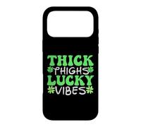 Carcasa para iPhone 17 Pro MAX Thick Thighs Lucky Vibes | St Patricks Day
