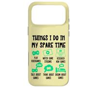 Carcasa para iPhone 17 Pro MAX Things I Do in my Spare Time, Gaming Gamer Videogame