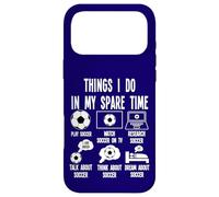 Carcasa para iPhone 17 Pro MAX Things I Do in my Spare Time, Soccer Player Merch. Soccer