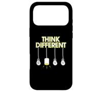 Carcasa para iPhone 17 Pro MAX Think Different Lateral Thinking Lights Lamps Bulbs