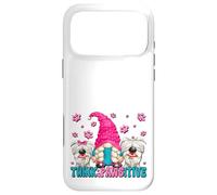 Carcasa para iPhone 17 Pro MAX Think Pawsitive Dog Quote For Women Funny Puppy Dog GNOME