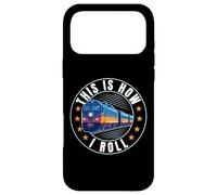 Carcasa para iPhone 17 Pro MAX This Is How I Roll - Modelo Trenes Conductor Locomotora Diesel
