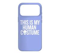 Carcasa para iPhone 17 Pro MAX This Is My Human Costume Alien Head Graphic