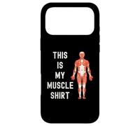 Carcasa para iPhone 17 Pro MAX This Is My Muscle Shirt - Entrenamiento Geek, Levantamiento de Pesas