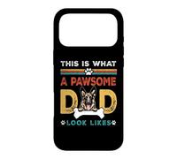 Carcasa para iPhone 17 Pro MAX This Is What A Pawsome Dad Look Likes German Shepherd Dog