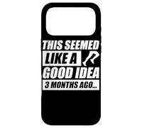 Carcasa para iPhone 17 Pro MAX This Seemed Like a Good Idea Jogging Corredor Divertido Correr