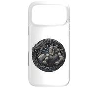 Carcasa para iPhone 17 Pro MAX Thor contra Jormungandr Serpiente de Midgard Ragnarök