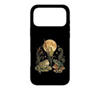 Carcasa para iPhone 17 Pro MAX Three Frogs Moon Vintage Amphibian Cottagecore Art