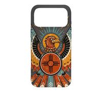 Carcasa para iPhone 17 Pro MAX Thunderbird Nativo Americano Mitología Southwest Bird Zia