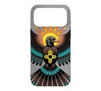 Carcasa para iPhone 17 Pro MAX Thunderbird Nativo Americano Mitología Southwest Bird Zia