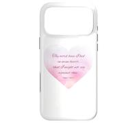 Carcasa para iPhone 17 Pro MAX Thy Word Have I Hid in Mine Heart - Psalm 119:11 Women Girls