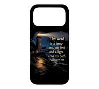 Carcasa para iPhone 17 Pro MAX Thy Word is a Lamp Unto My Feet - Psalm 119:10 Faith Verse