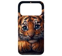 Carcasa para iPhone 17 Pro MAX Tiger Cub Case Baby BigCat Cute Blue Eyes Wildlife Adorable