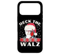 Carcasa para iPhone 17 Pro MAX Tim Walz Cubre Las Paredes - Suéter Feo navideño Divertido