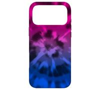 Carcasa para iPhone 17 Pro MAX Tinte Bisexual Corbata Boho Bi Pride Bandera Colores Rosa