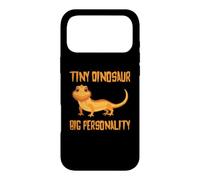 Carcasa para iPhone 17 Pro MAX Tiny Dinosaur Big Personality Cute Bearded Dragon