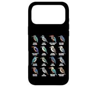 Carcasa para iPhone 17 Pro MAX Tipos de Martín Pescador - Martín Pescador Especies Ornitología Aves