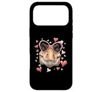 Carcasa para iPhone 17 Pro MAX Tiranosaurio Tiranosaurio Rex Corazón de San Valentín T-Rex