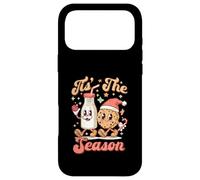 Carcasa para iPhone 17 Pro MAX Tis The Season Retro Milk and Cookie Best -Friend Christmas