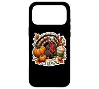 Carcasa para iPhone 17 Pro MAX Tis The Season - Taza de Especias de Calabaza para otoño y otoño, diseño Vintage